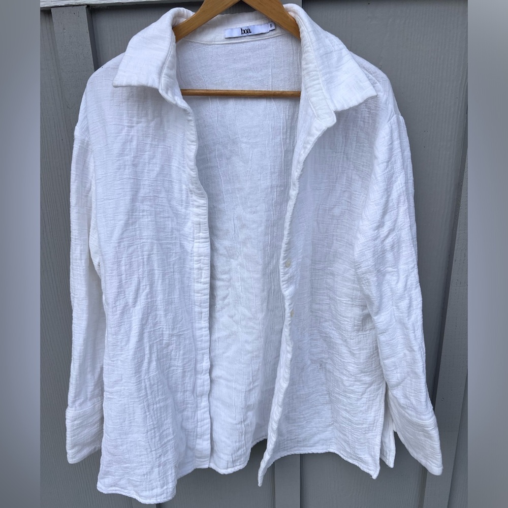BOA - cotton long sleeve button down